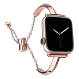 Elegante Pulsera Metálica Para Apple Watch