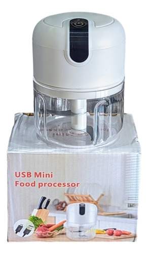 Mini Picadora De Alimentos Electrica Procesador Portátil