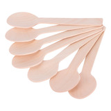 Utensilio De Cocina, 100 Unidades, Desechables, De Madera, T