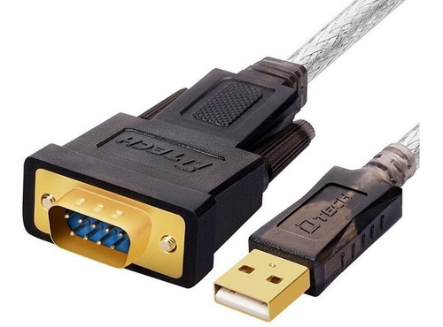 Cable Serial A Usb Dtech Usb Rs232 Db9