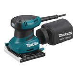 Lixadeira  Profissional  Orbital Makita Bo4556  Azul-turquesa 200w 120v