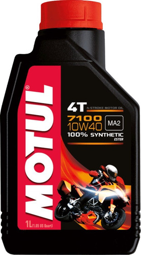 Aceite Motul 7100 Sintetico 10w40 R6r R1 Gsxr 600rr Zx6r R3