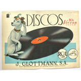J. Glottmann Discos R C A Víctor Aviso Publicitario De 1949