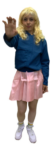 Disfraz De Eleven Stranger Thing Mujer Con Peluca