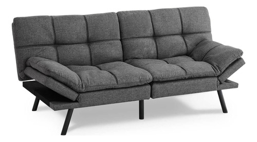 Sweetcrispy Sofa Cama, Futon Biplaza Para Sala De Estar, Mue