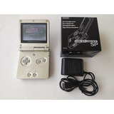 Nintendo Gba Sp Gameboy Advance Sp Gold Ags-001 + 1 Juego