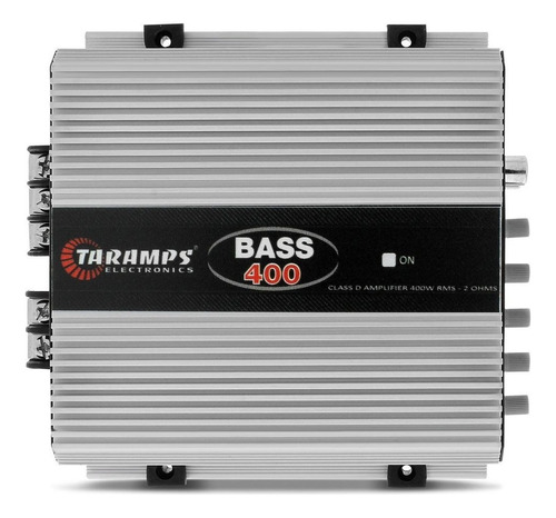 Modulo Taramps Bass 400 2 Ohms Amplificador 400w Para Subwoofers Graves Subgraves 400 Rms 1 Canal Som Automotivo