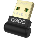 Adaptador Usb Bluetooth Para Pc  Qgoo Mini Bluetooth 5.0 Edr