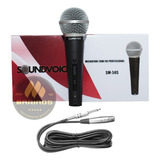 Microfone Soundvoice Com Fio Sm58s