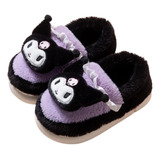 Pantuflones  Kuromi Importados Niña T:24 Al 29