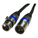 Cable Canon Xlr Macho-hembra De Sonido De 1 Metro