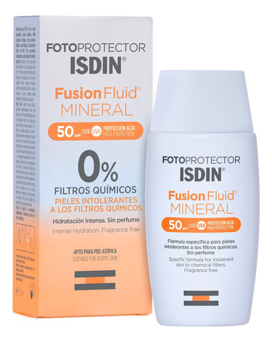 Isdin Fotoprotector Fusion Fluid Mineral 50+ X 50ml