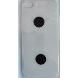 Tapa De Cristal iPhone 8 Plus Blanco(big Hole)