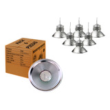 Lampara Reflector Led 200w Tipo Minero Industrial 6 Piezas