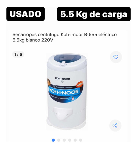 Secarropas Kohinoor En Buen Estado