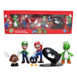 Set Muñecos Mario Bross Serie 2 - Primera Generación