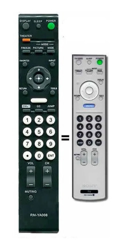 Control Remoto Tv Lcd Para Sony Klv40s510 Rmy008 Kdl40ex715 