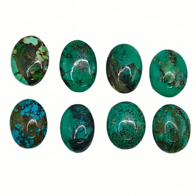 Natural Piedra Turquesa Azul Verde Tibet Cabochon 1 Pieza Azul Y Verde
