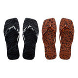 2 Chinelo Havaianas Slim Velvet Feminino Original