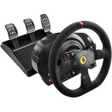 Thrustmaster T300 Ferrari Rw Timon + Pedales Para Ps3 Ps4 Pc