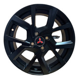 Rin 15 Mitsubishi Mirage 4_100 Satin Black