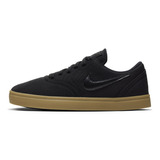 Zapatillas Nike Sb Check Canvas Negro Niños