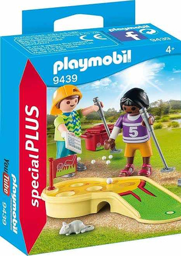 Playmobil 9439 Crianças No Mini Golfe Kids Special Plus Misb