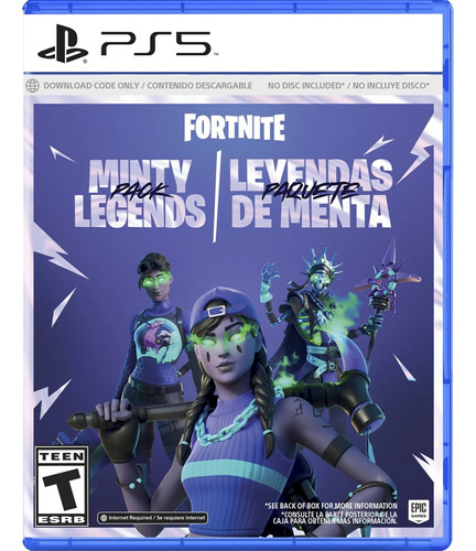 Fornite Leyendas De Menta Juego Ps5 Fisico Only Code