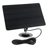 10w 5v Micro Usb Panel Solar 2000mah Rotación De 360 Grados