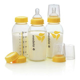 Set De 3 Teteros Medela 8oz Para Leche Materna