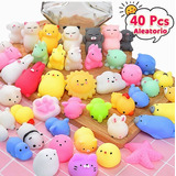 Juguetes Mochi Escuichi Squishy Kawaii Antiestres 40 Piezas 