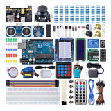 Kit Arduino Con Microcontrolador Lcd1602 Placa De Prueba Fue