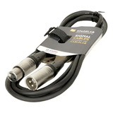 Cable Dmx Ampro Para Audio Con Ficha Canon Xlr3 (1 Mts) Mc1