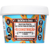 Máscara Capilar Reconstrução Papaya & Queratina Vegetal Be(m)dita Ghee 100g 