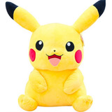 Almohada Grande Para Muñecos De Peluche Pokémon Pikachu 30cm