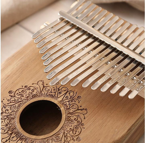 Instrumento Principiante De Piano De Dedo Kalimba De 17 Tono