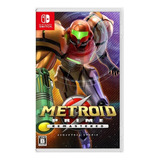 Metroid Prime Remastered Nintendo Switch Japan Cover Fisico