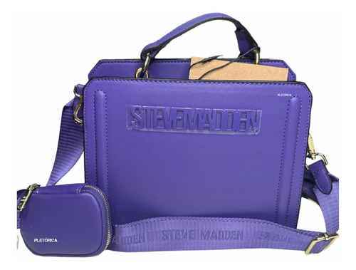 Bolsa Steve Madden Purple Bevelyn (original)