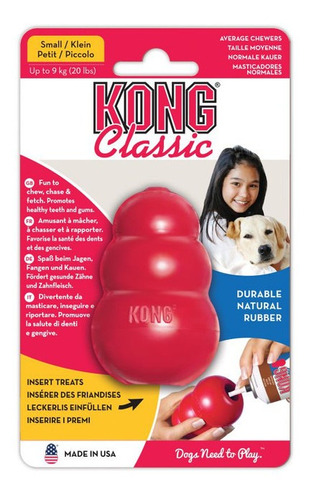 Kong Classic L - Juguete Interactivo Para Perros