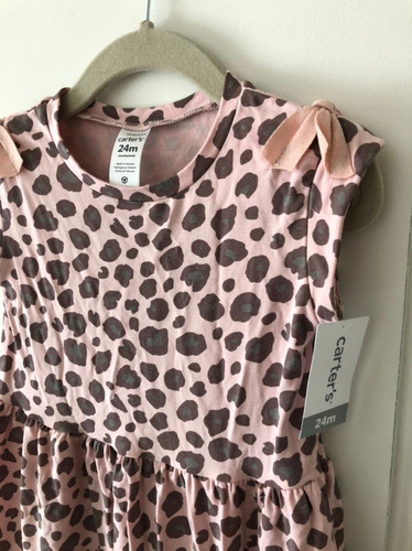 Carters Vestido Animal Print