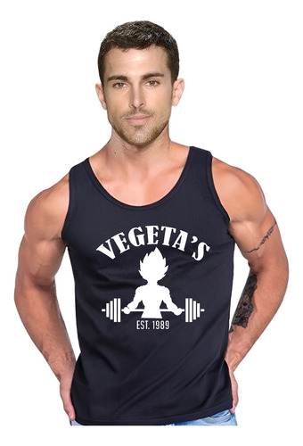 Polera Gym Pesas Vegeta Musculosa Crossfit