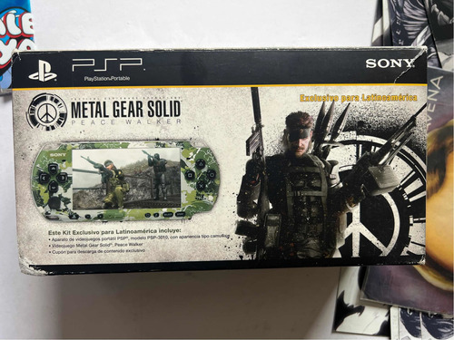 Consola Metal Gear Solid Psp Original Playstation En Caja