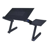 Suporte Articulado Mesinha Tablet Notebook Com Mousepad Vexz Cor Preto