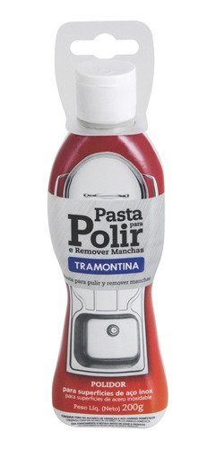 Pasta Para Polir E Remover Manchas Em Aço Inox Tramontina