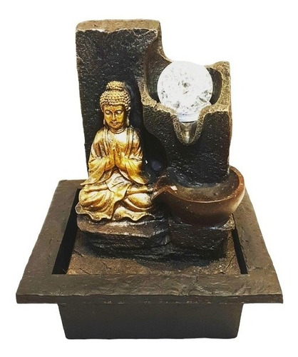 Fuente De Agua Ganesha Cascada Piedra 27cm