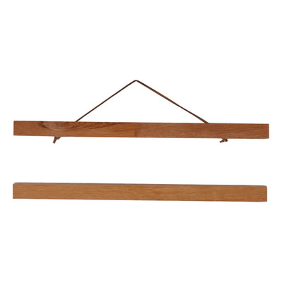 Decoración De Pared 30cm De Madera De Teca