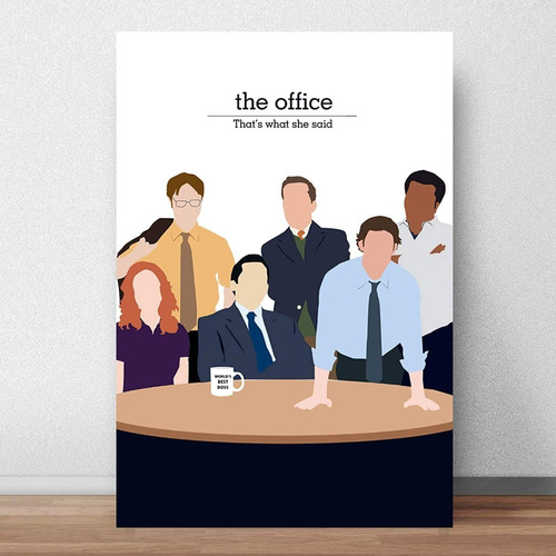 Cartel Chapa The Office 20x30cm Michael Scott