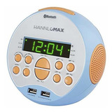 Radio Reloj Despertador Hannlomax Hx-129cr. Radio Fm Pll, Pa