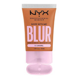 Base De Maquillaje Nyx Bare With Me Blur Color Caramel 30 Ml Tono Café