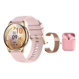 1 Reloj Inteligente Deportivo Ip68 For Mujer For Ios